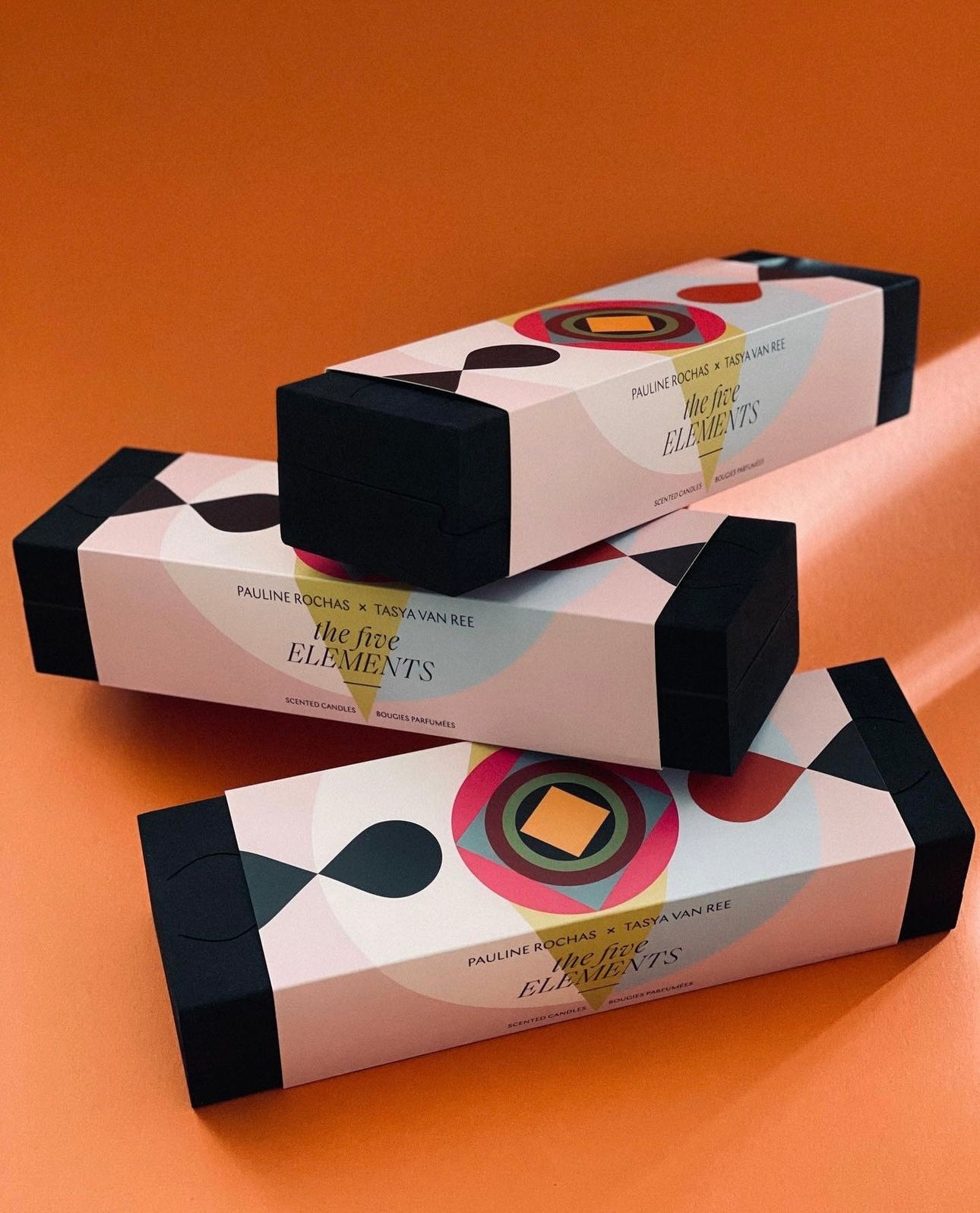 The Five Elements Travel Candle Set